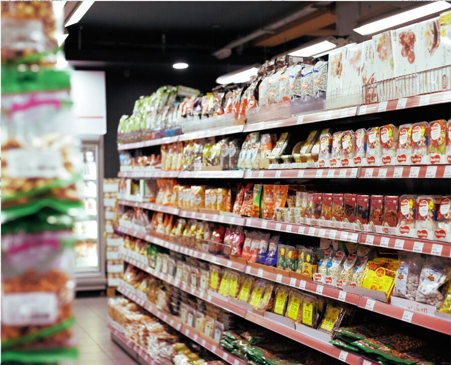 Image of chips and food from convenience store