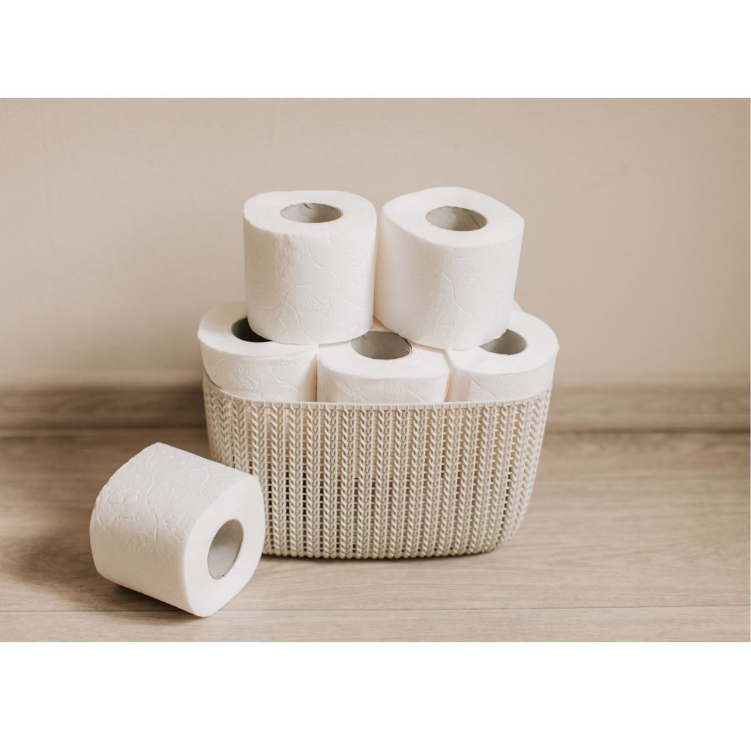 Tissue on the basket