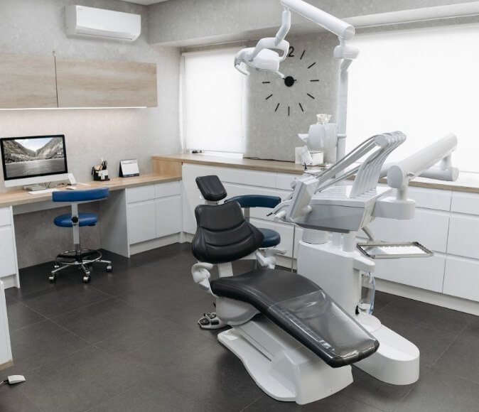 an image of Clinic office with high tech equipment