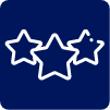 Icon for three stars