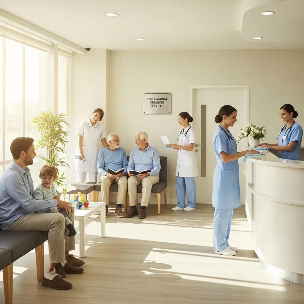 Benefits of professional medical cleaning in a clinic environment