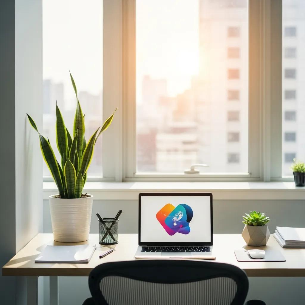 Clean and organized office space promoting productivity and employee health