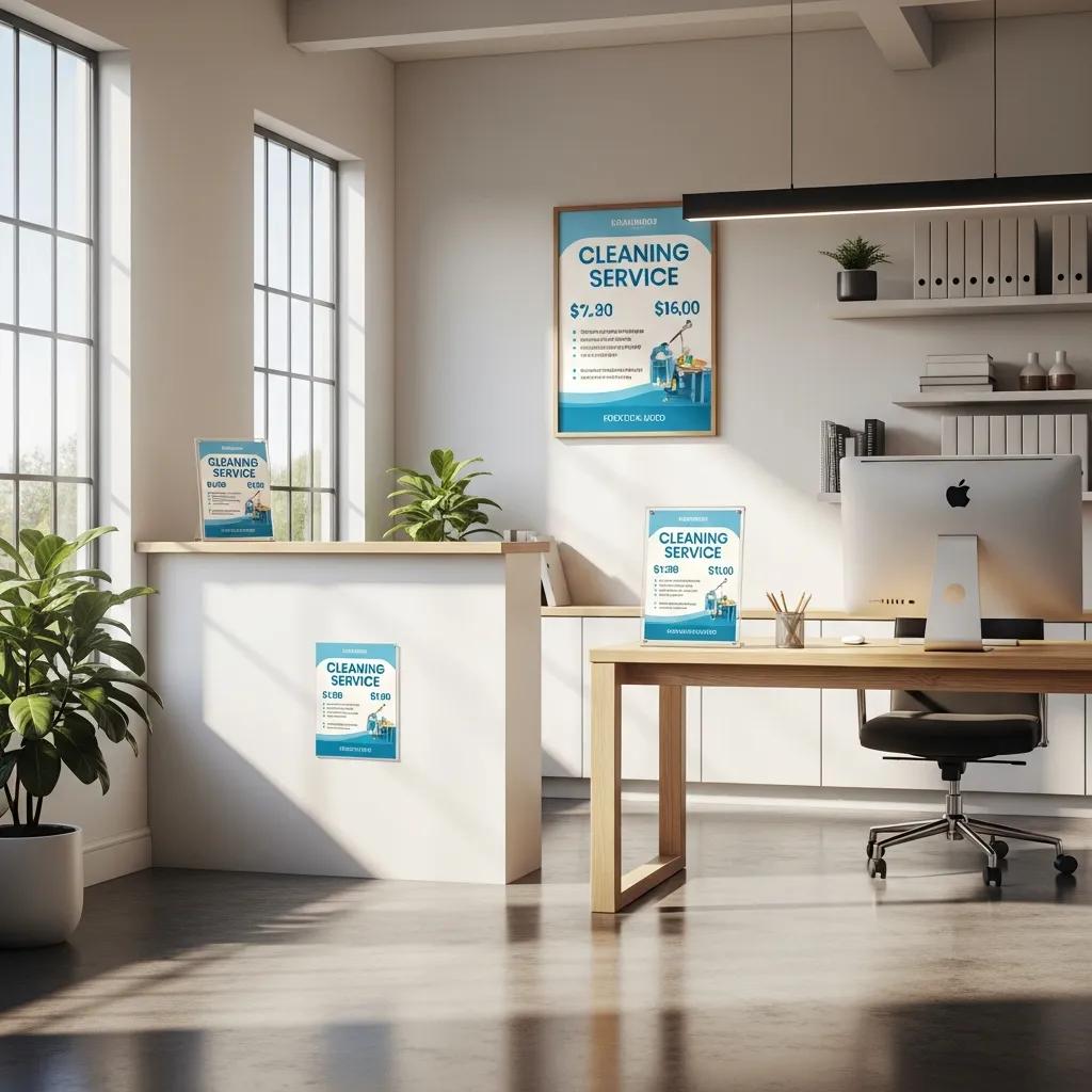 Clean office in regional Sunshine Coast — illustrating local office cleaning costs and service levels