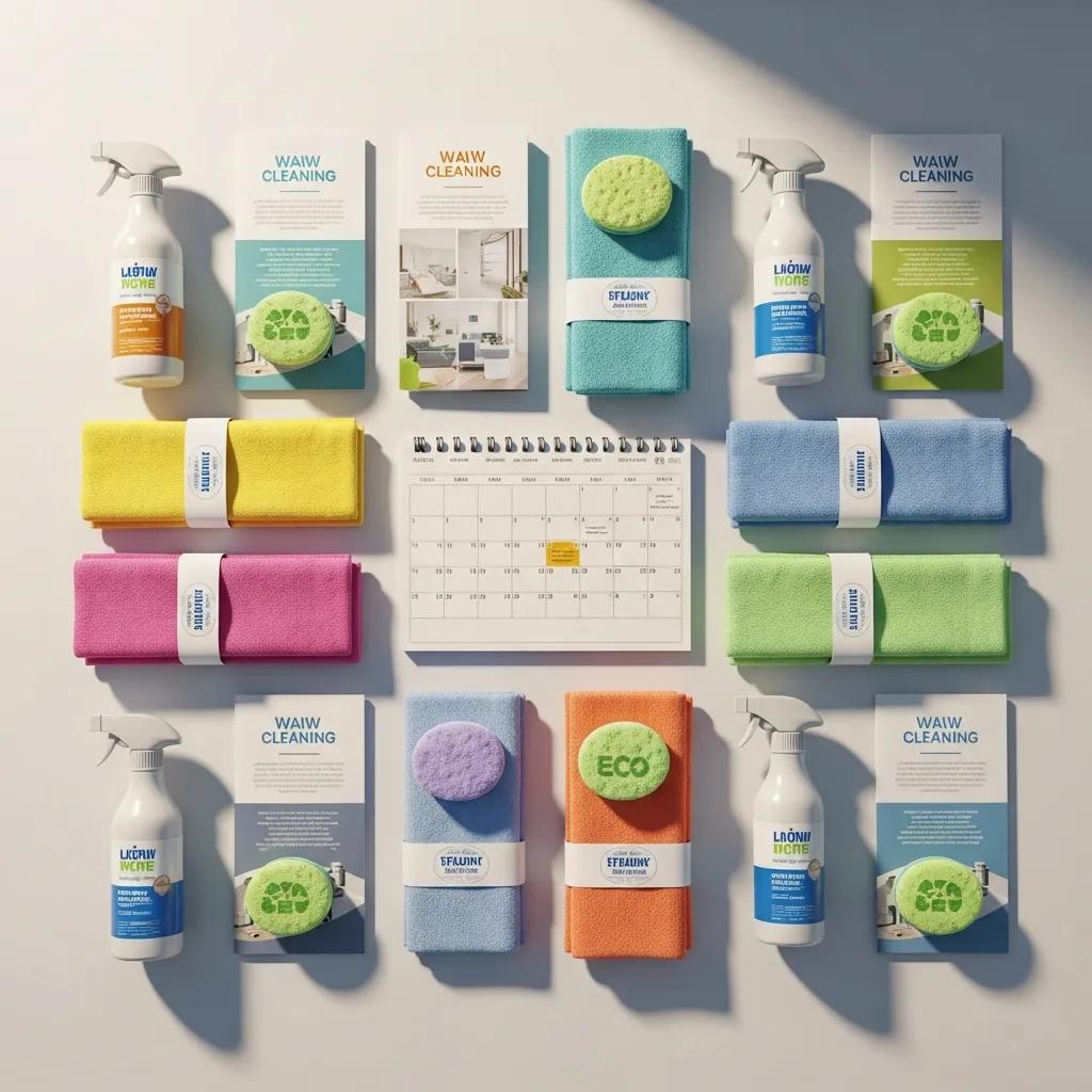 Examples of discounted cleaning packages and supplies for long‑term clients