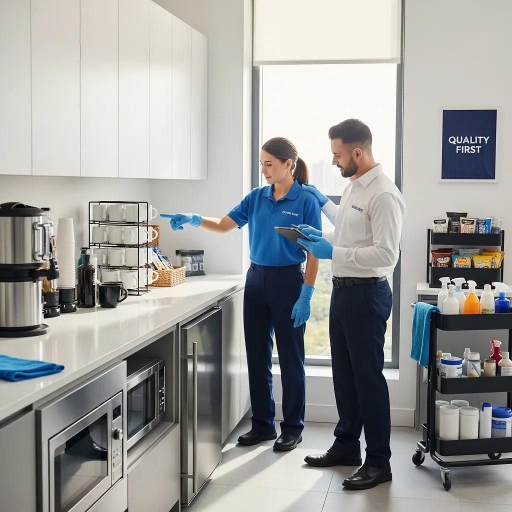 Inspection and quality assurance for commercial cleaning