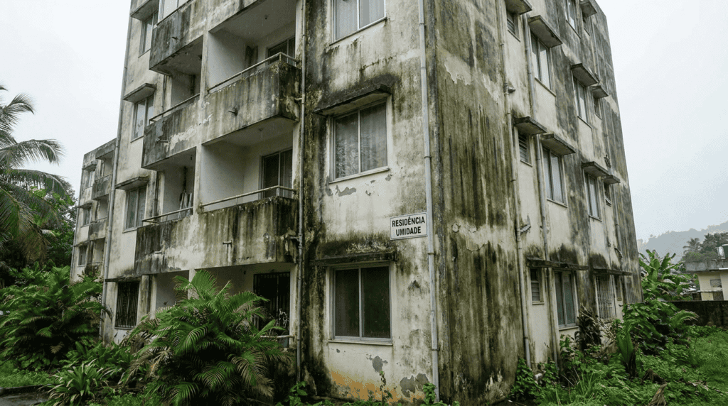 Mould on buildings