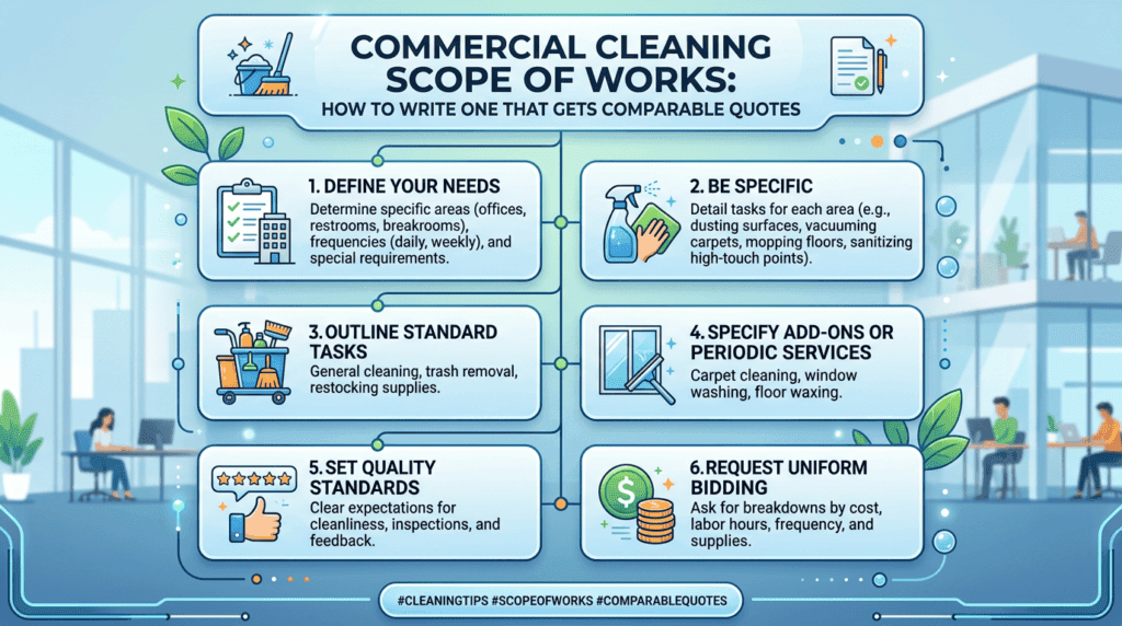 Commercial Cleaning Scope of Works