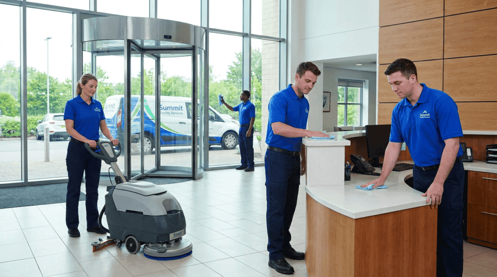Commercial cleaning company