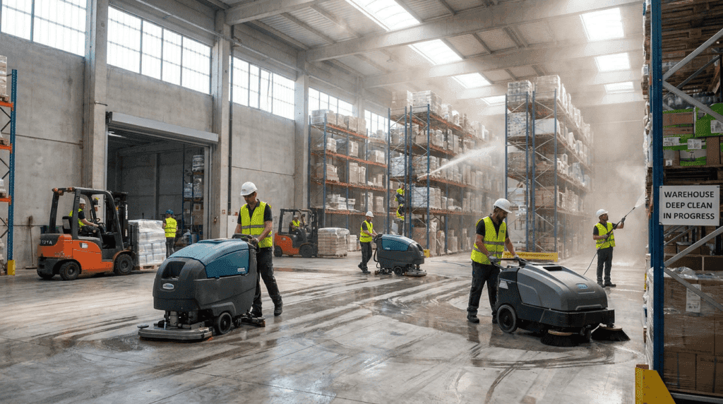 Warehouse Cleaning